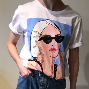 Zara graphic tee.